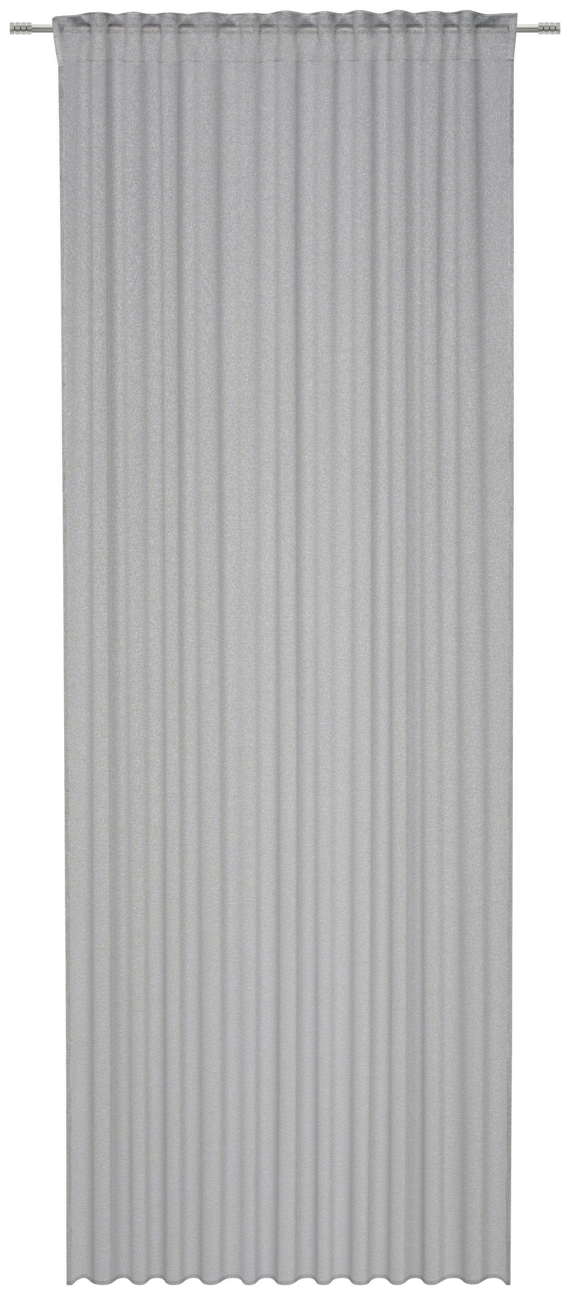 FERTIGSTORE  transparent   140/260 cm  - Grau, Basics, Textil (140/260cm) - Dieter Knoll