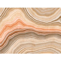 FOTOTAPETA  zelena, narančasta, bež  - narančasta/zelena, Lifestyle, papir (371*280cm)