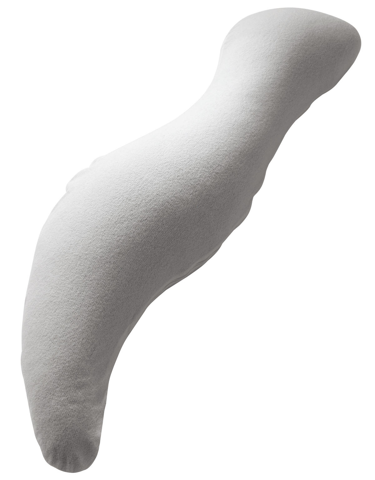 KOPFKISSENBEZUG Hippo  - Weiß, Basics, Textil (130cm) - Centa-Star
