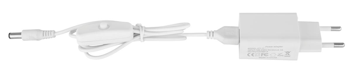 DĚTSKÁ STOLNÍ LAMPIČKA, 11,5/18,5/21,5 cm - vícebarevná, Basics, plast (11,5/18,5/21,5cm) - Globo