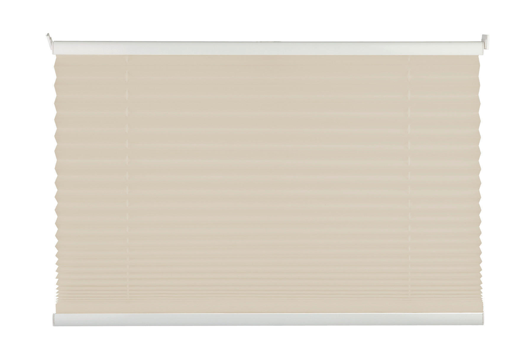 PLISSEE 100/130 cm  - Sandfarben, Basics, Textil (100/130cm) - Homeware