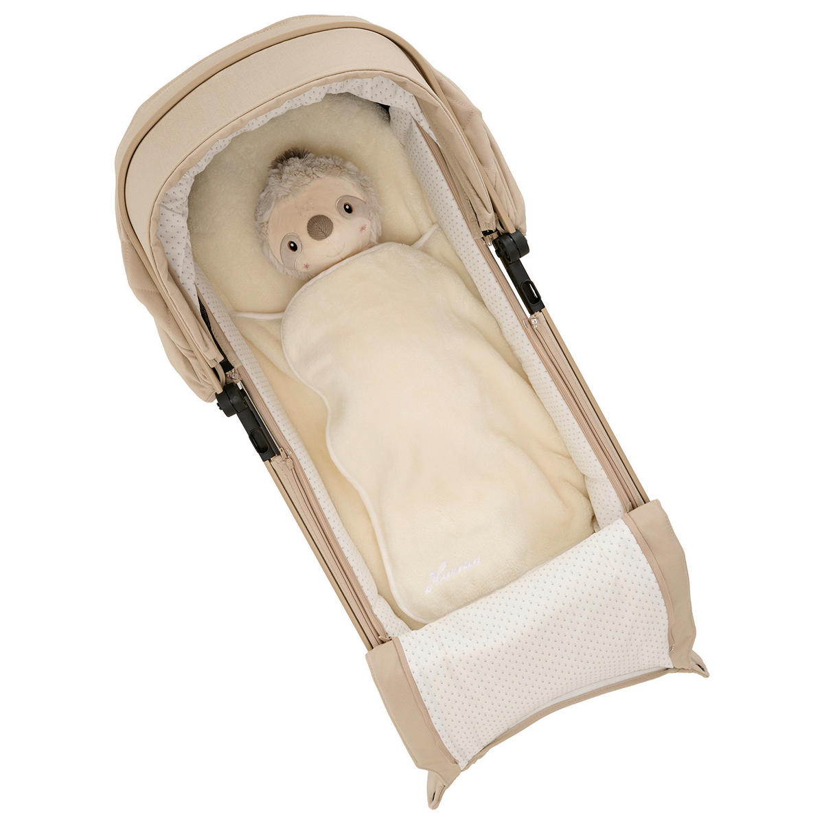 EINSCHLAGDECKE Kollektion 2026      - Perlmutt, Basics, Textil (86/92/3cm) - Hartan