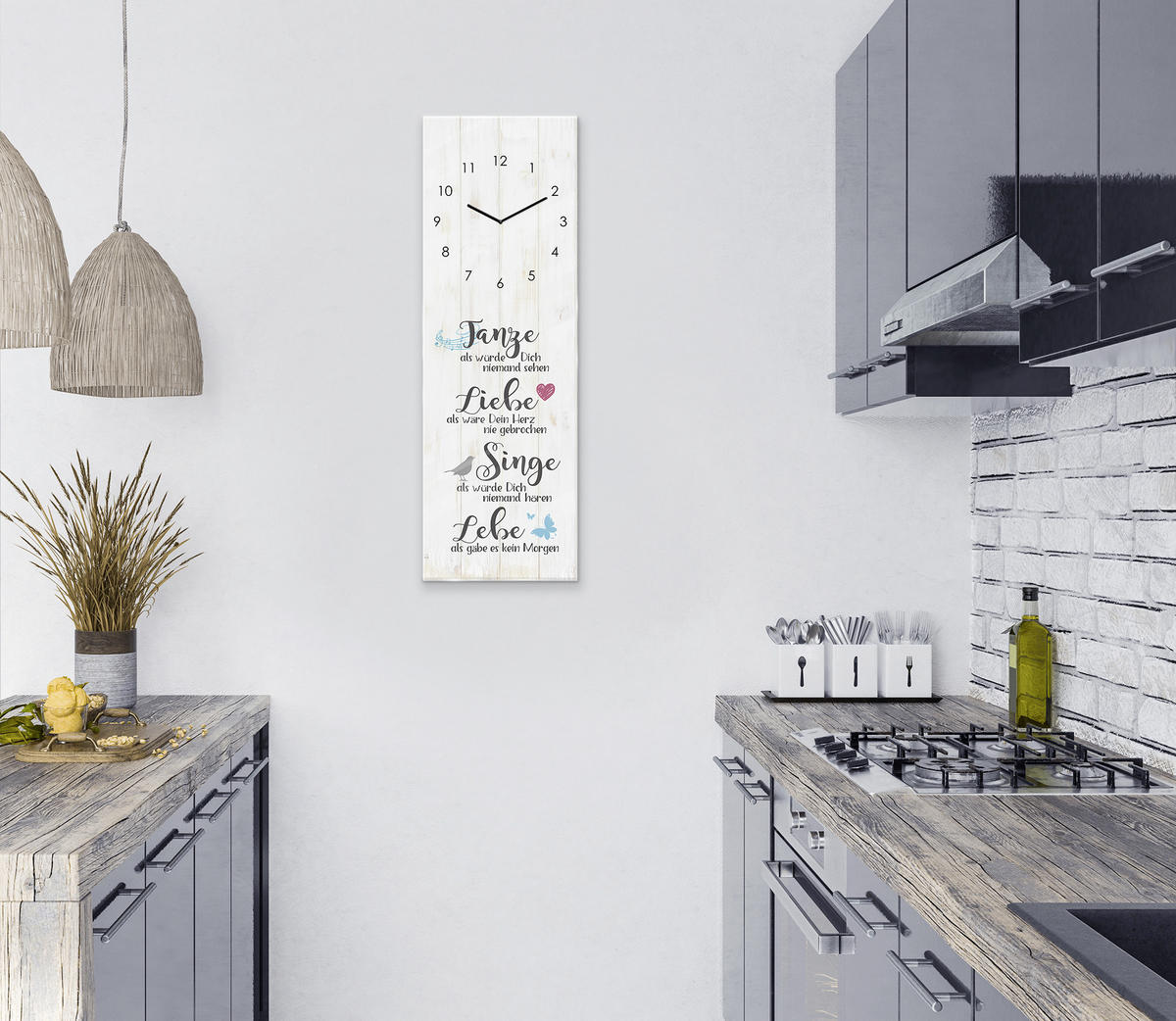 Obstkühlschrank Magnet Wanduhr Limette Moderne Küchenuhr Uhr Wohnkultur  Kühlschrank Uhr Obst Wandkunst Uhren