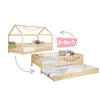 AUSZIEHBETT 140/200 cm  in Naturfarben  - Naturfarben, MODERN, Holz (140/200cm) - MID.YOU