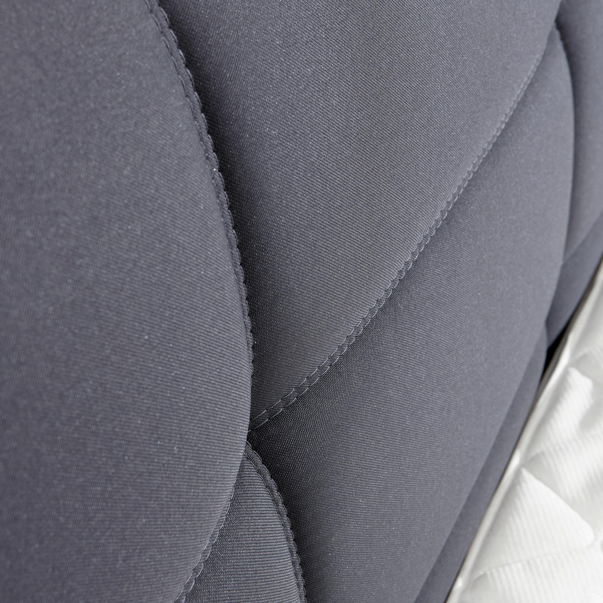 BOXSPRINGBETT 180/200 cm  in Anthrazit  - Wengefarben/Anthrazit, Konventionell, Holz/Textil (180/200cm) - Xora