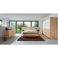 BETT 180/200 cm  in Zirbelkieferfarben  - Zirbelkieferfarben, Natur, Holz (180/200cm) - Valnatura