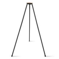 FEDERWIEGENGESTELL  Anthrazit  - Anthrazit, Basics, Metall (135/194/135cm) - SCHMUSEWOLKE