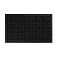 FUßMATTE 45/75 cm Midnight Mosaic  - Anthrazit/Schwarz, KONVENTIONELL, Kunststoff/Textil (45/75cm) - WECON HOME