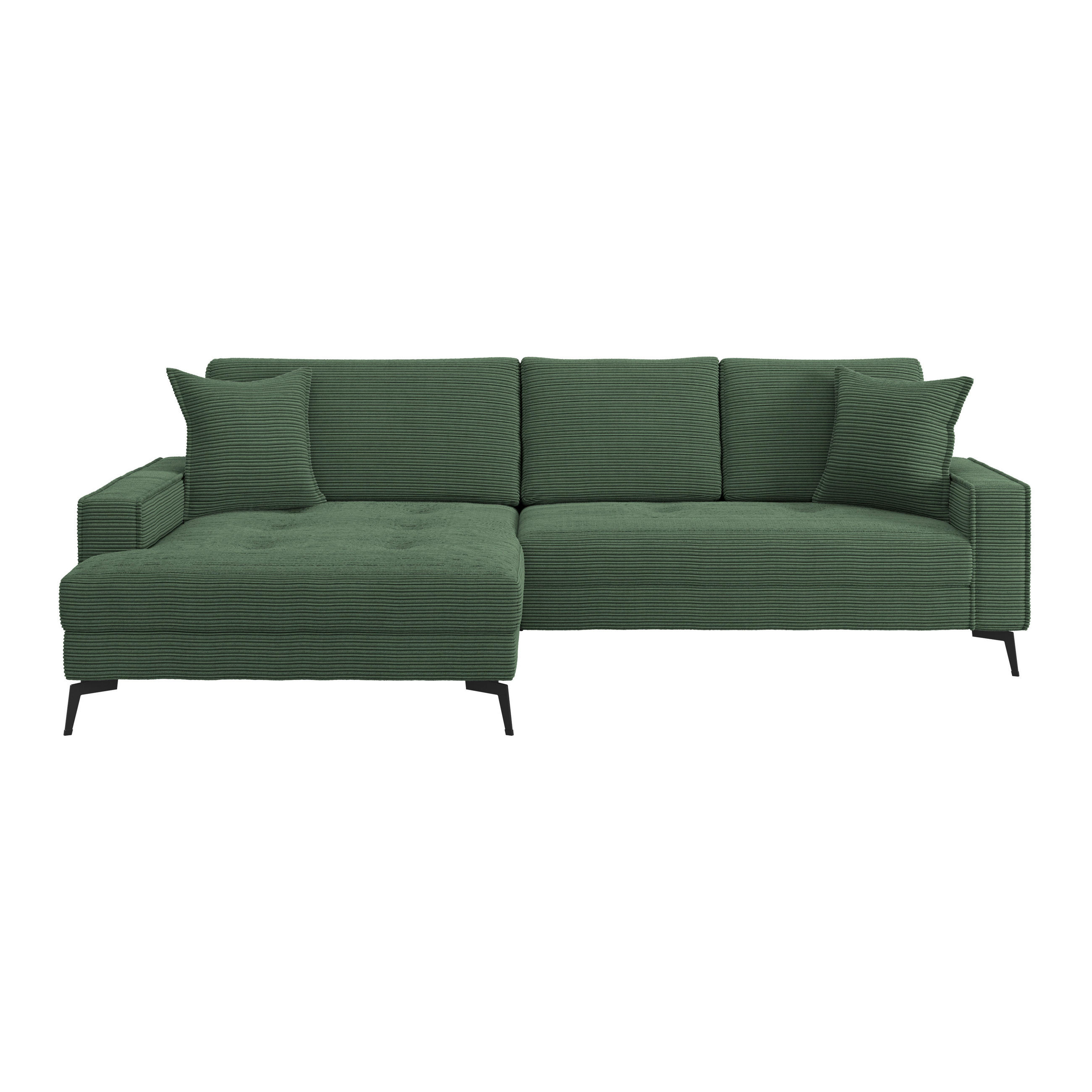 Ecksofa Zero Grün 173x286 Cm