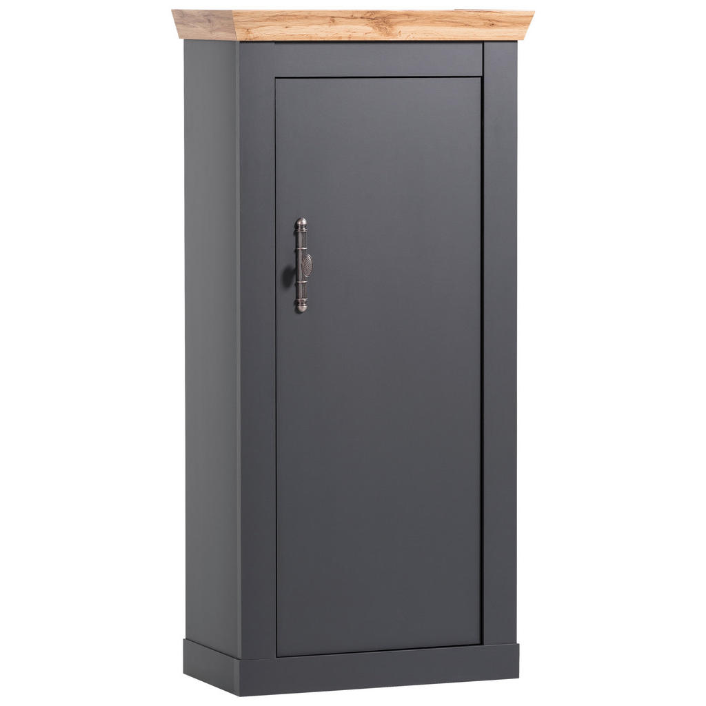 Highboard Catania Anthrazit/eiche Dekor B: 72cm
