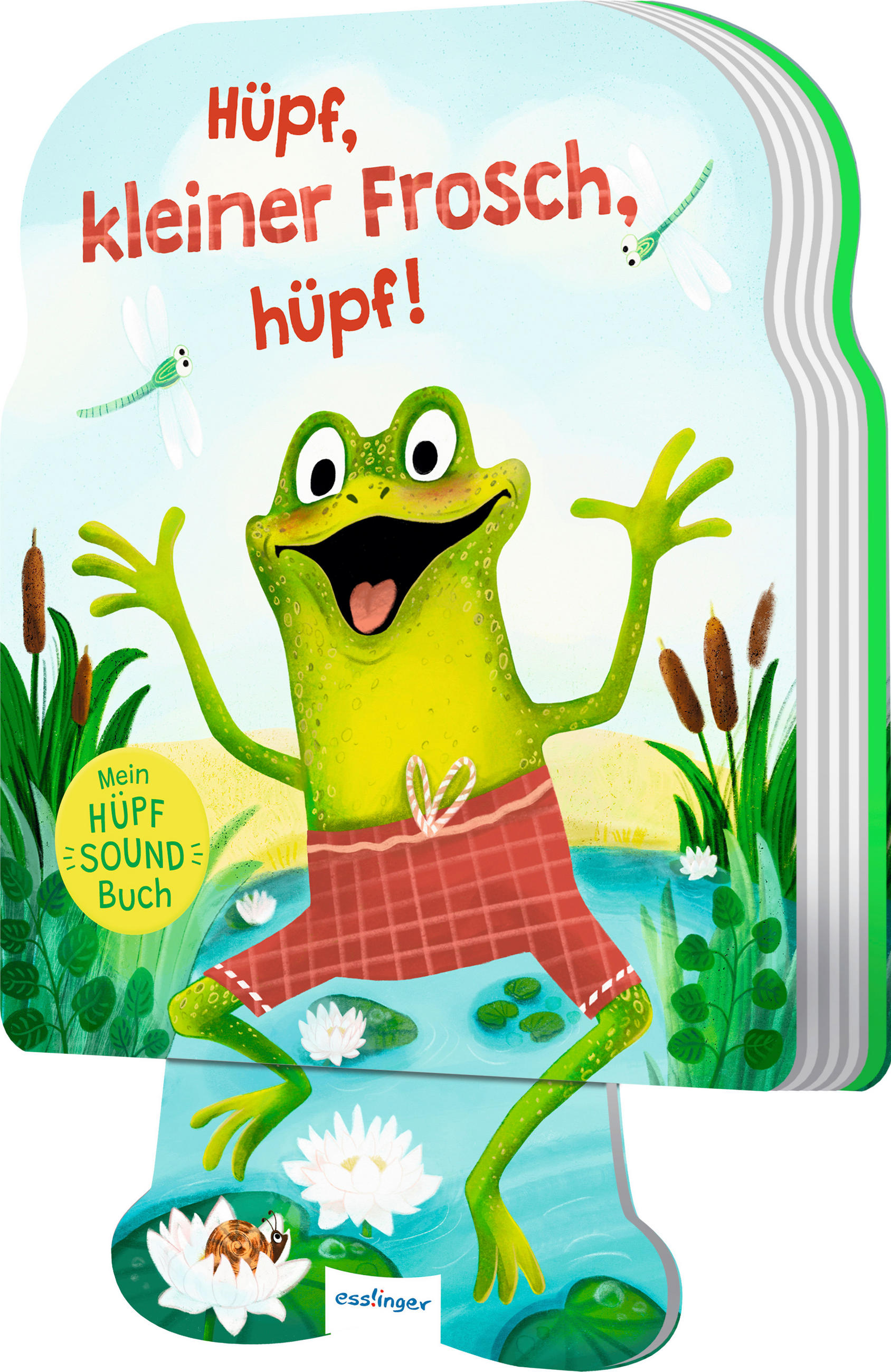 SOUNDBUCH Hüpf, kleiner Frosch, hüpf!  - Multicolor, Basics, Papier (21,6/15/1,8cm)