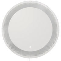 WANDSPIEGEL  - Silberfarben, Design, Glas/Holzwerkstoff (100/100/5cm) - Xora