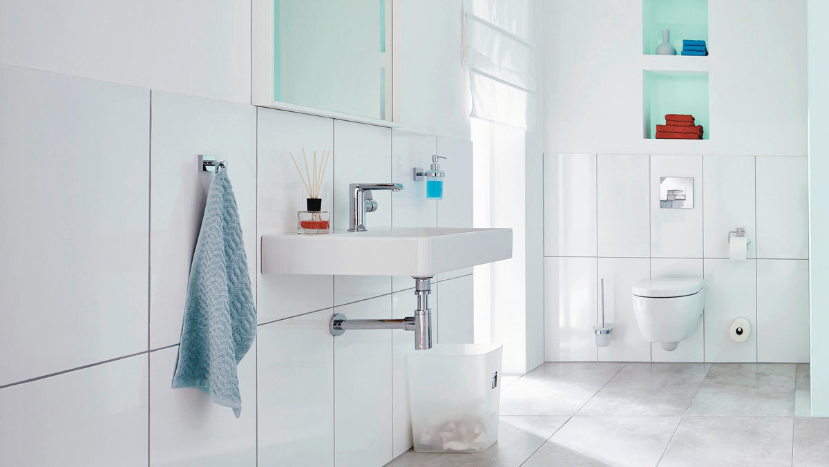 TOILETTENPAPIERHALTER - Chromfarben, Basics, Metall (14/10,2/5cm) - Tesa