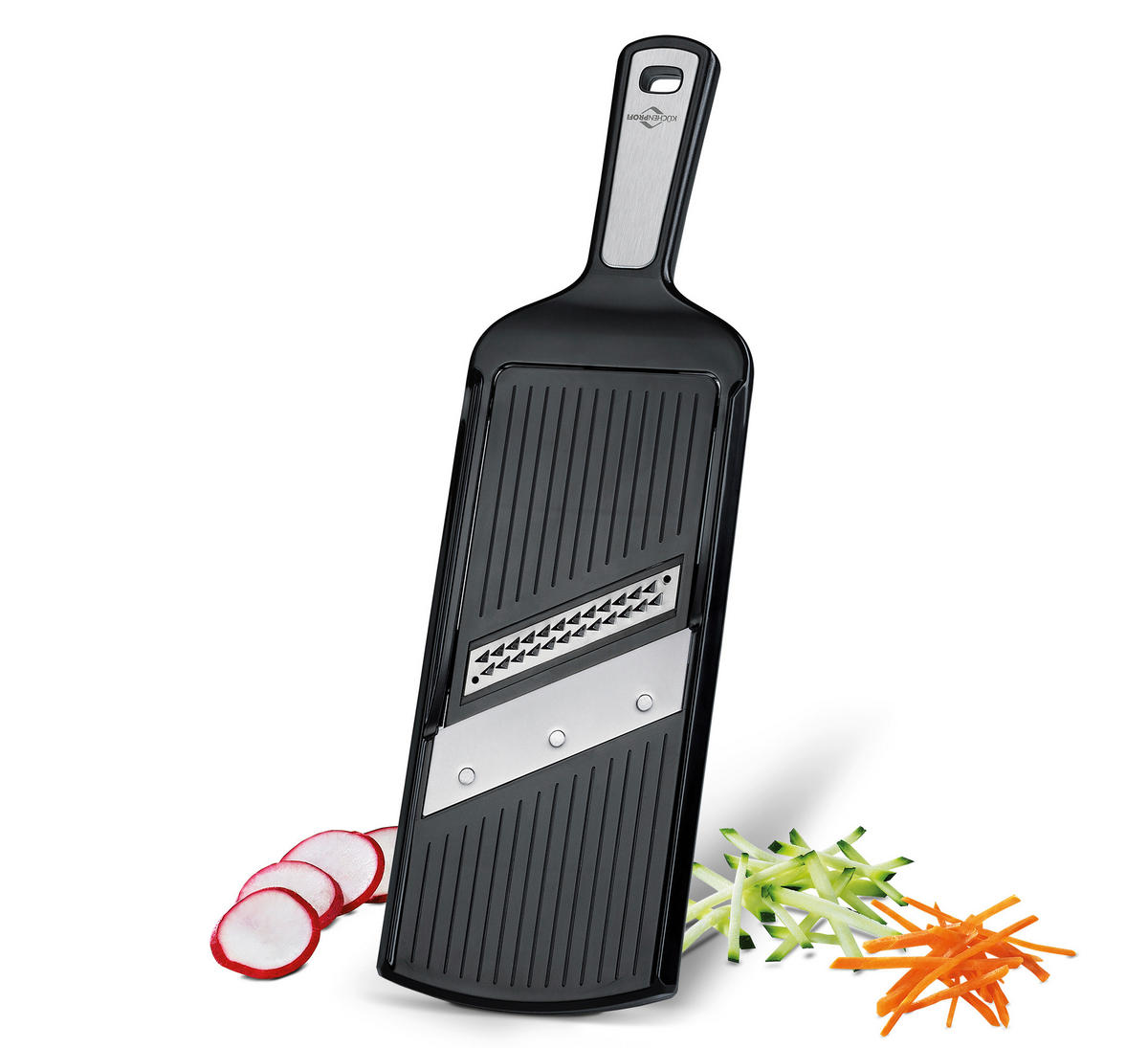 GEMÜSEHOBEL SMART  - Schwarz, Basics, Kunststoff/Metall (32,5/10/6,5cm) - KÜCHENPROFI