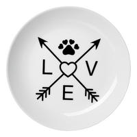 FUTTERNAPF - Schwarz/Weiß, Trend, Keramik (16,5/16,5/2,0cm) - Ritzenhoff Breker