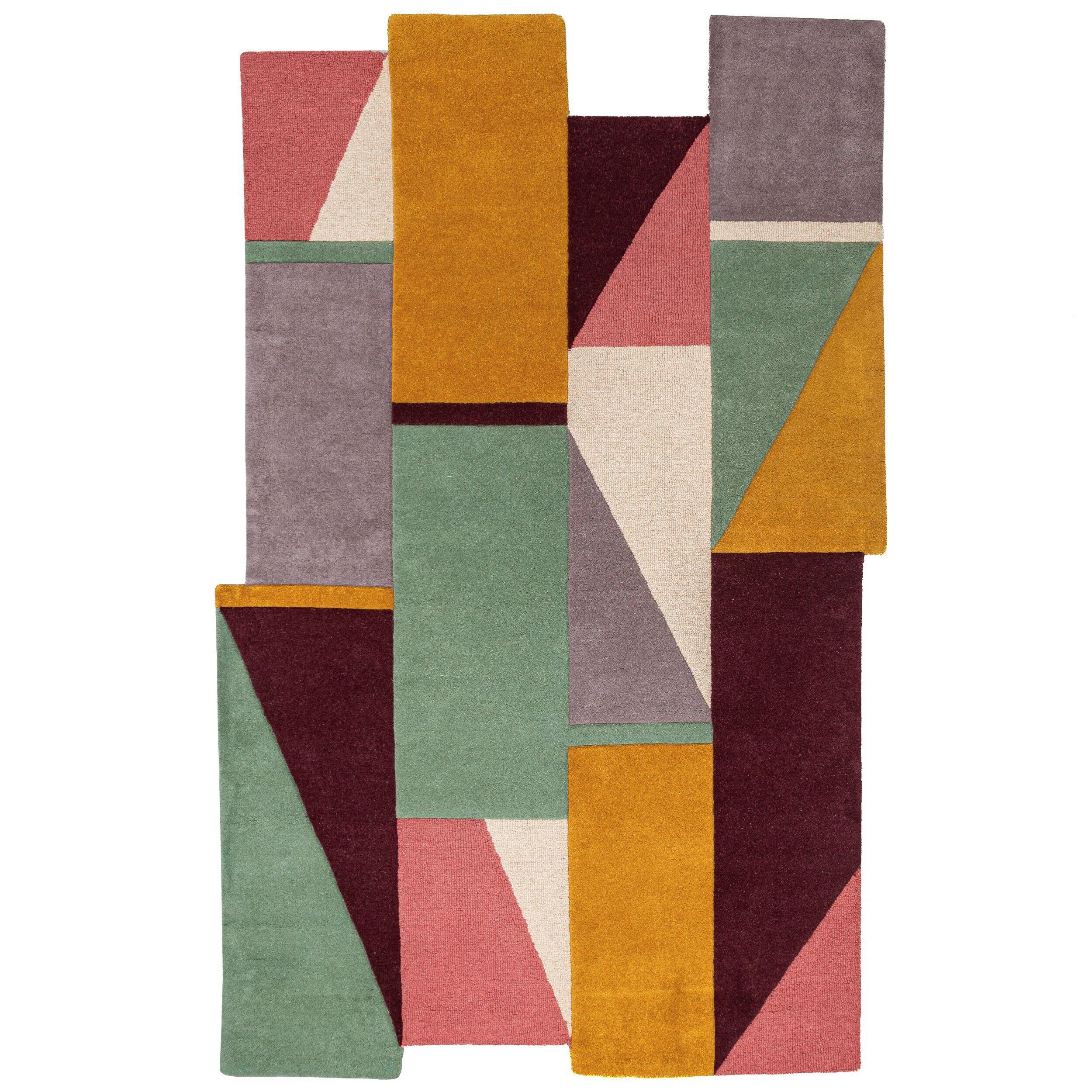 WOLLTEPPICH 120/180 cm Multicolor rechteckig  - Multicolor, Basics, Textil (120/180cm)