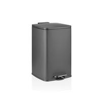 ABFALLEIMER 50 l  Metall  - Schwarz, MODERN, Kunststoff/Metall (45/60/38cm) - MID.YOU