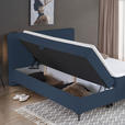 BOXBETT 140/200 cm  in Blau  - Blau/Schwarz, Design, Holz/Holzwerkstoff (140/200cm) - Xora