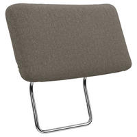 KOPFSTÜTZE in Flachgewebe  - Schlammfarben, Modern, Textil (50/25/12cm) - Sit & More