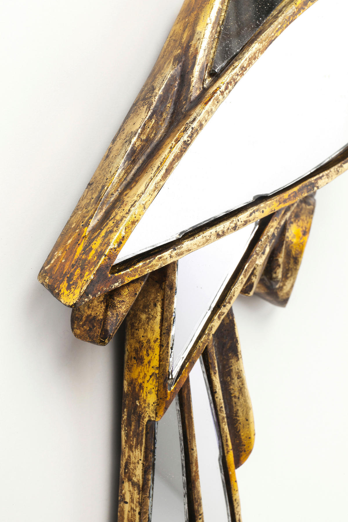 WANDDEKO    - Goldfarben, LIFESTYLE, Glas/Kunststoff (15/43/3,2cm) - Ambia Home