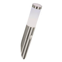 AUßENWANDLEUCHTE 7.6/41 cm   - Opal/Weiß, KONVENTIONELL, Kunststoff/Metall (7.6/41cm) - Globo