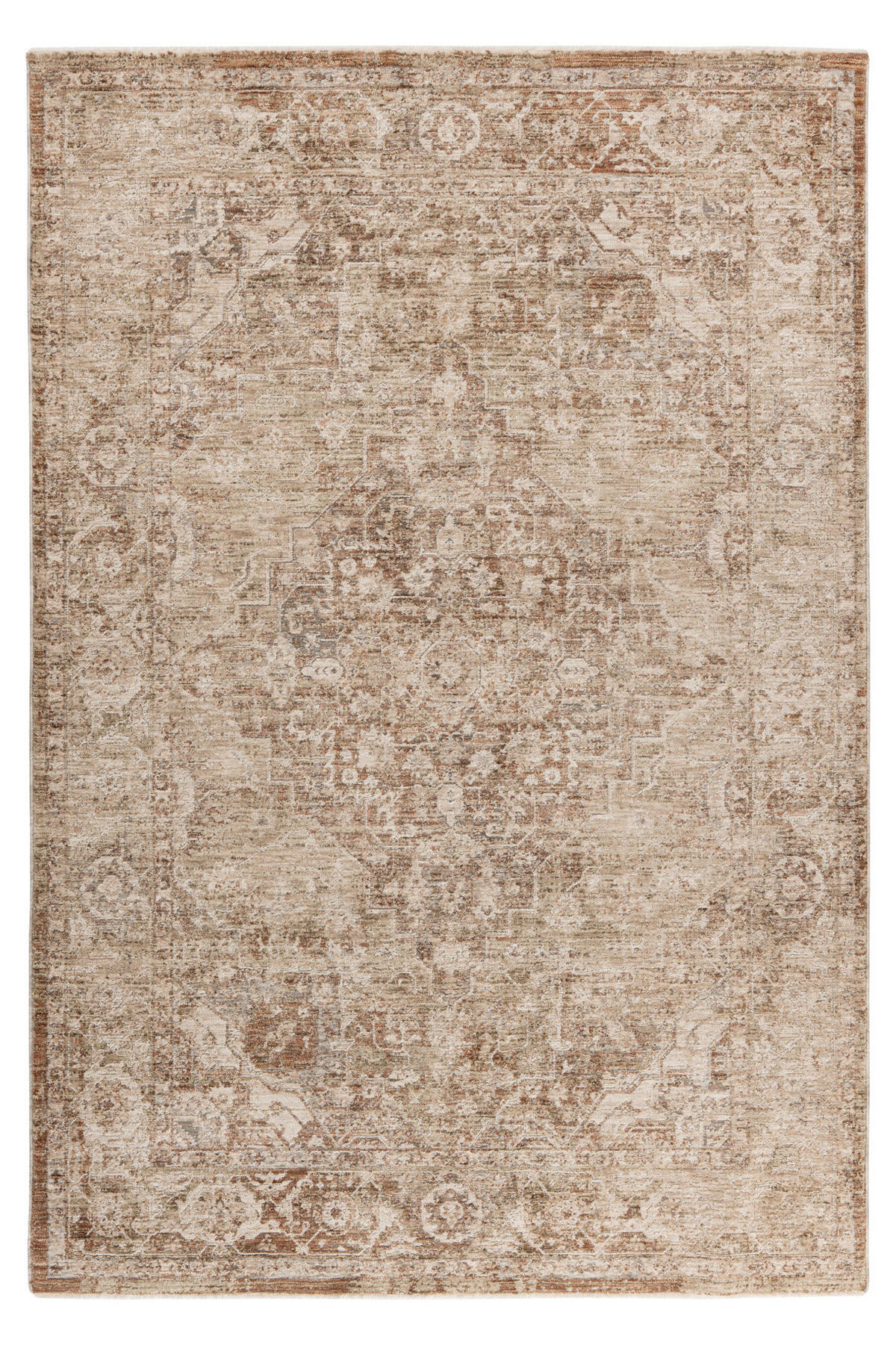 VINTAGE-TEPPICH 140/200 cm My Everest  - Terracotta, Basics, Textil (140/200cm)
