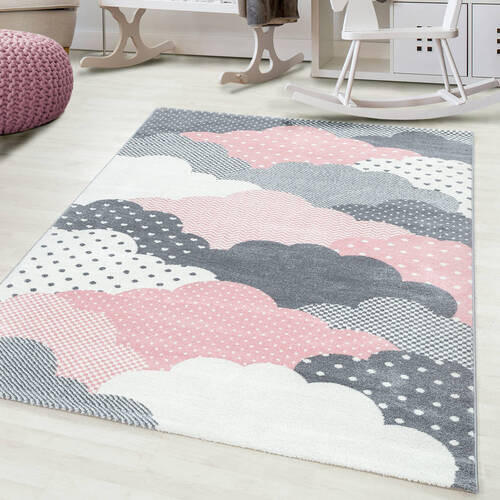 BARNMATTA 140/200 cm Bambi  - pink, Trend, textil (140/200cm) - Ben'n'jen