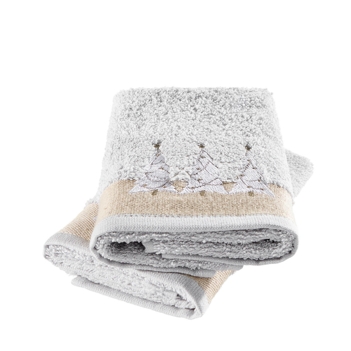 RUČNÍK PRO HOSTY, 30/50 cm, barvy zlata - barvy zlata, Konvenční, textil (30/50cm) - X-Mas