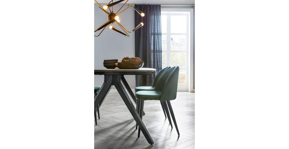 EINBAUKÜCHE - Grau, Design, Holzwerkstoff - Novel