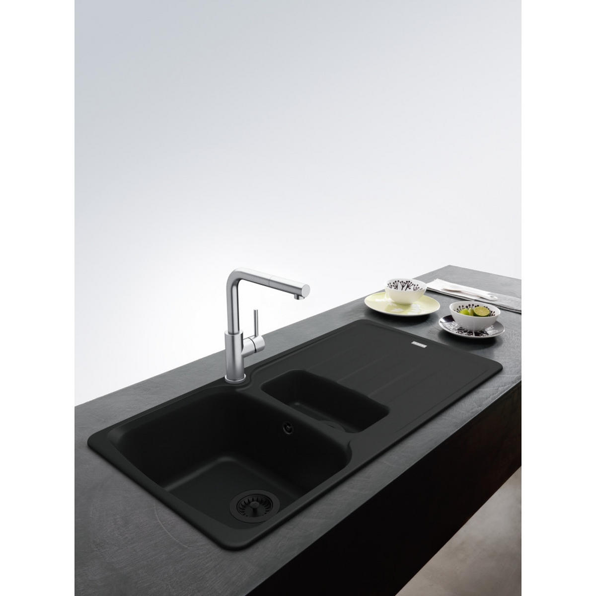 KÜCHENARMATUR - Edelstahlfarben, Basics, Kunststoff/Metall (8,3/30/27cm) - Franke