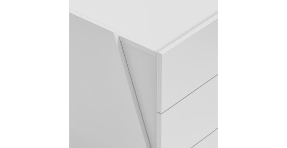 NACHTSCHRANK 48,3/59,5/44,3 cm - Schwarz/Weiß, Design, Holzwerkstoff/Kunststoff (48,3/59,5/44,3cm) - Novel