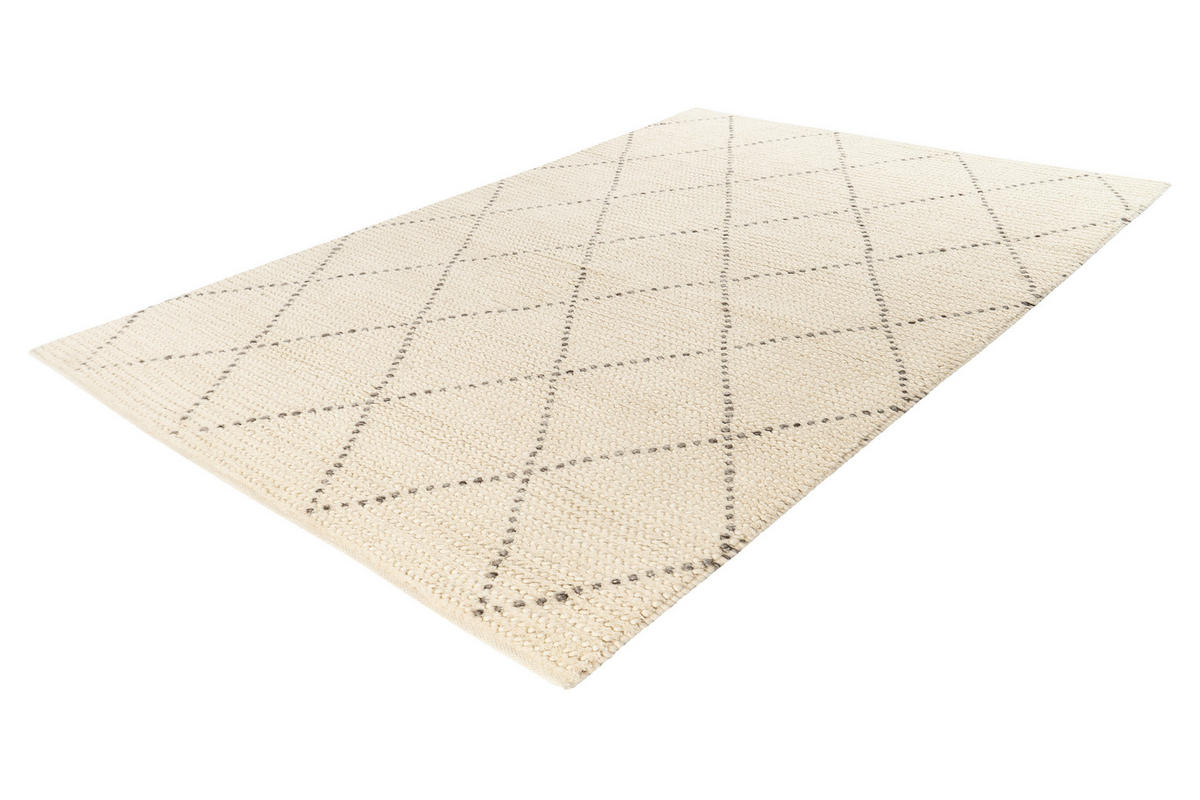 FLACHWEBETEPPICH 160/230 cm My Freya  - Creme, Basics, Textil (160/230cm)