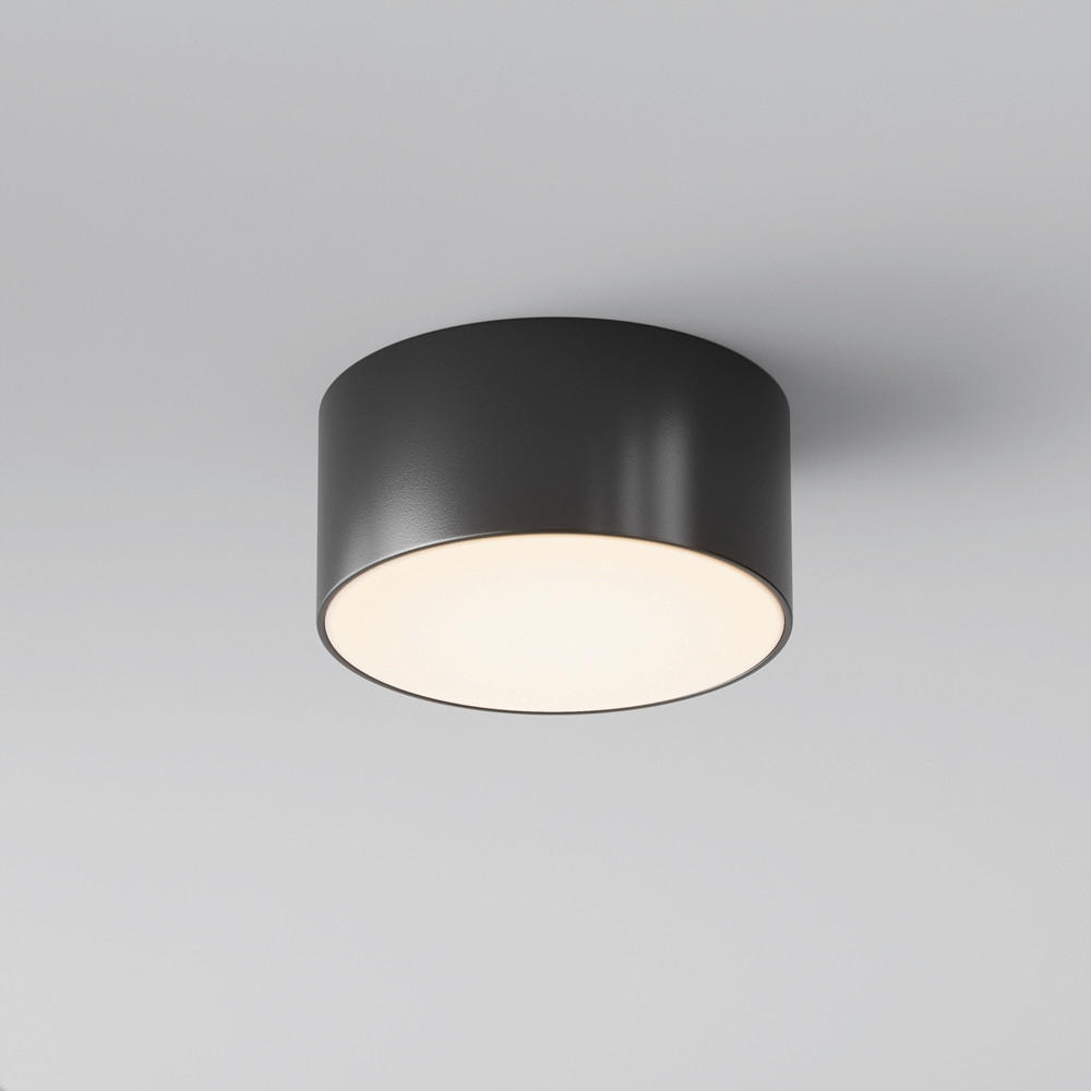 AUßENDECKENLEUCHTE 12/5,8 cm - Schwarz, MODERN, Metall (12/5,8cm) - MAYTONI
