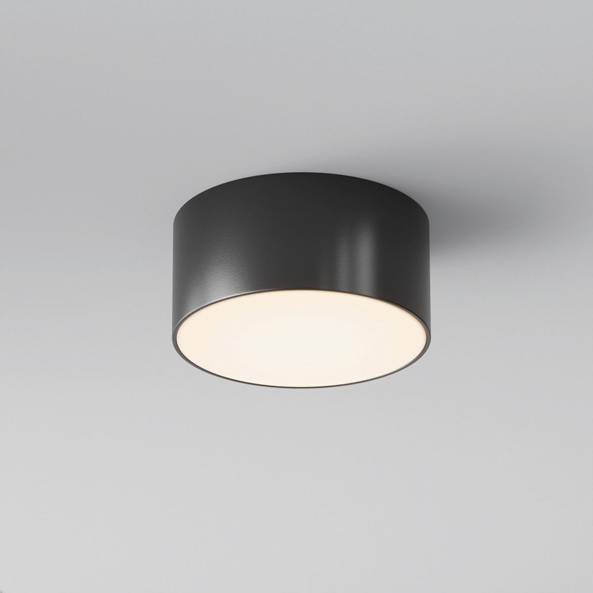 AUßENDECKENLEUCHTE - Schwarz, MODERN, Metall (12/5,8cm) - MAYTONI
