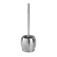 WC-BÜRSTENGARNITUR in Metall  Kunststoff   - Edelstahlfarben, Basics, Kunststoff/Metall (11/11/36,5cm) - Homeware
