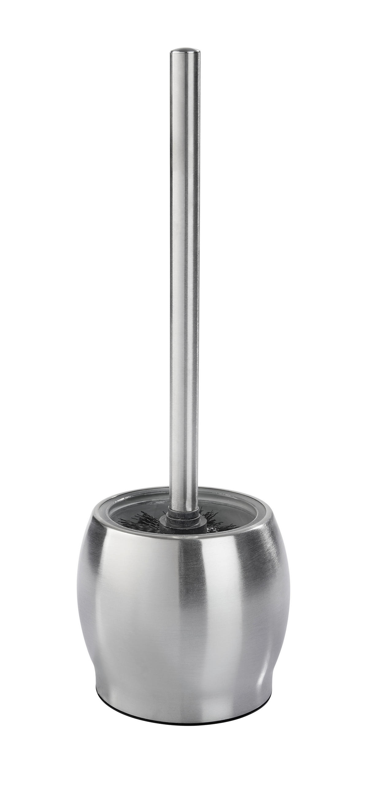 WC-BÜRSTENGARNITUR in Metall  Kunststoff   - Edelstahlfarben, Basics, Kunststoff/Metall (11/11/36,5cm) - Homeware