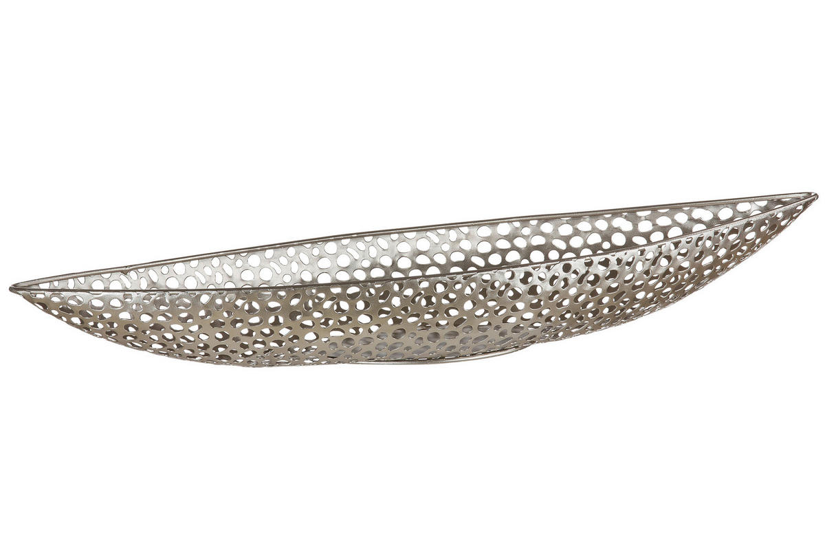 DEKOSCHALE - Silberfarben, Basics, Metall (59/7/19cm)