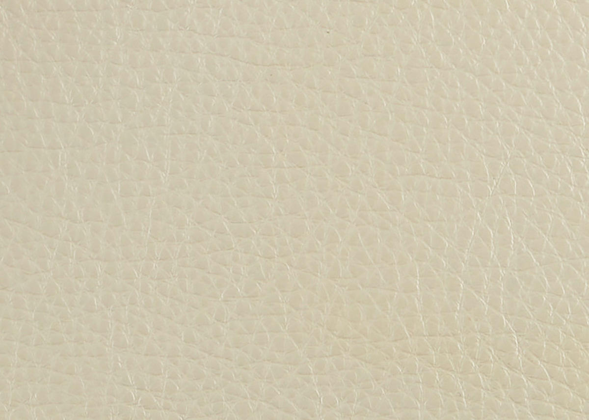 RELAXSESSEL Leder Ecru  - Ecru/Edelstahlfarben, Design, Leder/Metall (92/79/90cm) - Koinor