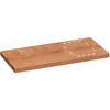 WASCHTISCH-ABDECKPLATTE 50,5/3,8/110 cm  - Hellbraun/Eichefarben, Trend, Holzwerkstoff (50,5/3,8/110cm) - Voleo