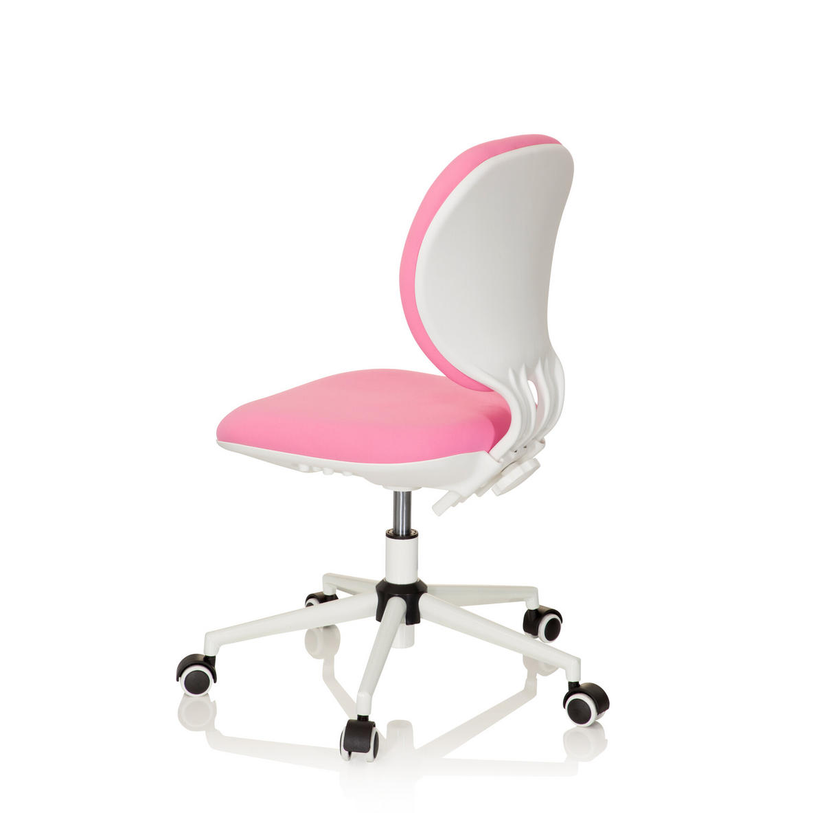 MLADINSKI VRTLJIVI STOL umetna masa pink  - pink, Basics, umetna masa (43/82-95/56cm) - MID.YOU