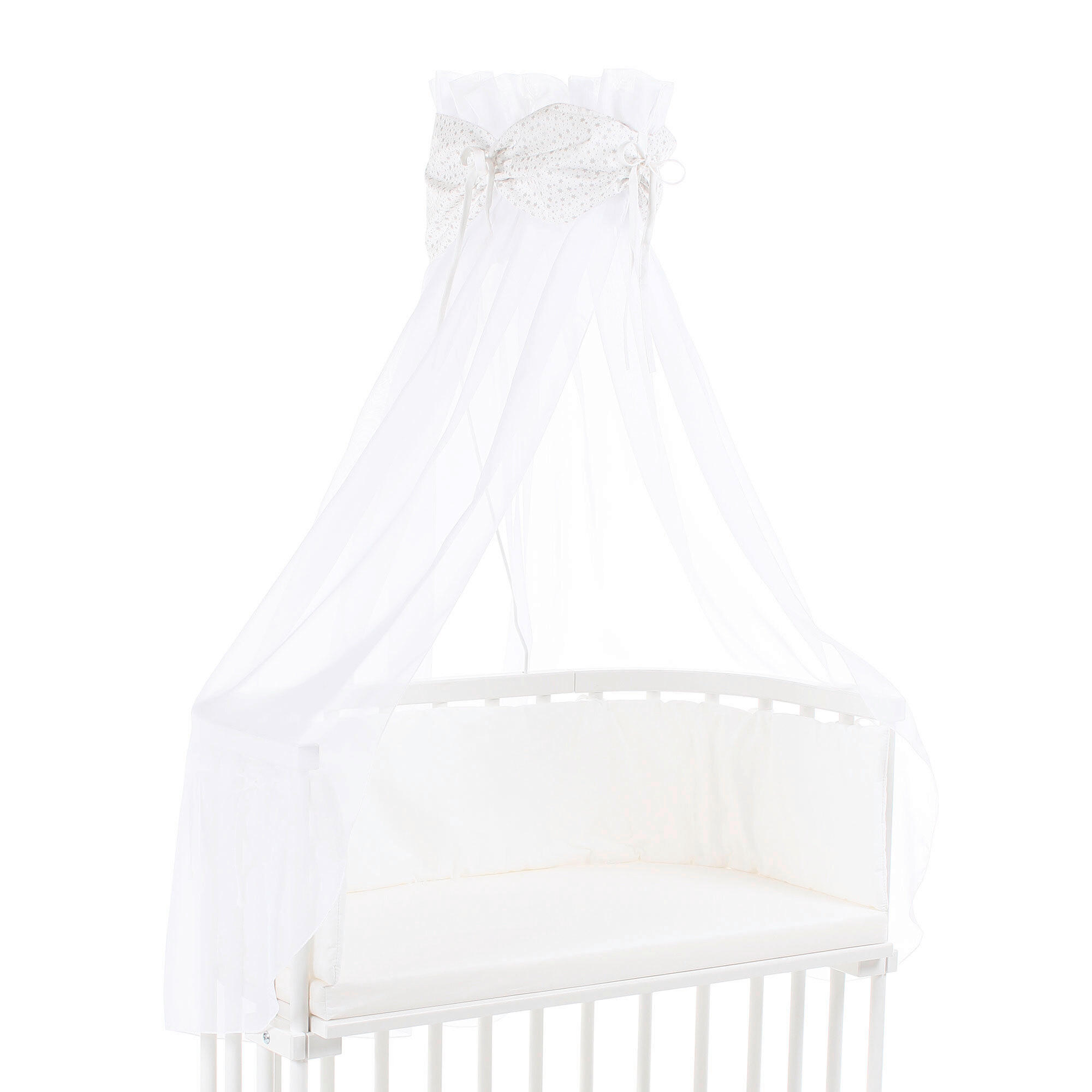 HIMMEL  - Weiß, Basics, Textil (200/135/0,1cm) - Babybay