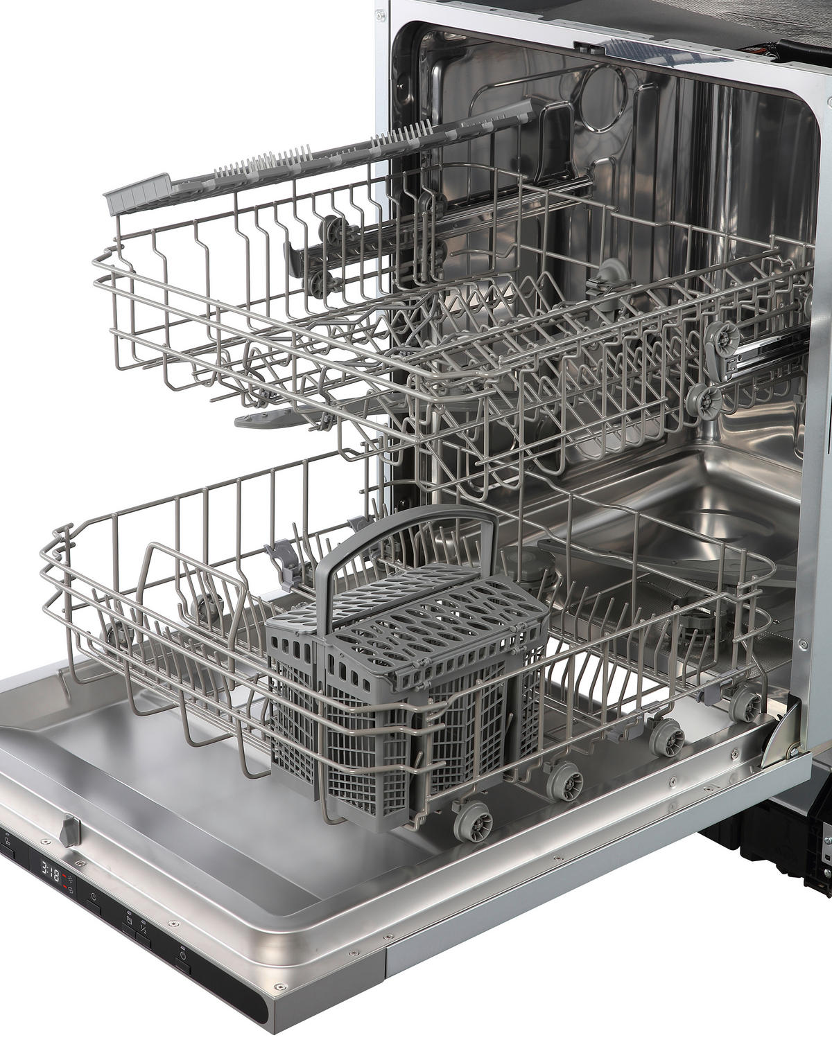 GESCHIRRSPÜLER GSV60DM  - Silberfarben, Basics, Kunststoff/Metall (59,8/82/55cm) - Mican