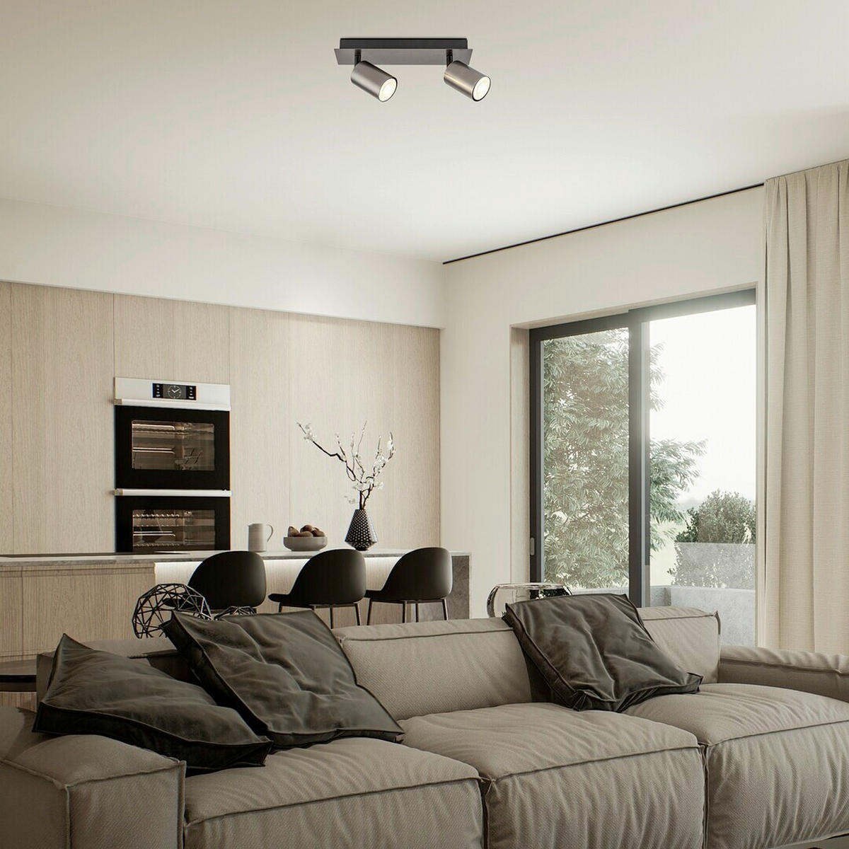 REFLEKTOR  GERHARD   26/5,5/13 cm          - barve nerjavečega jekla, Basics, kovina (26/5,5/13cm)