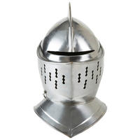 DEKORATIONSMASK 37/35/21 cm   - silver, Lifestyle, metall (37/35/21cm) - Ambia Home