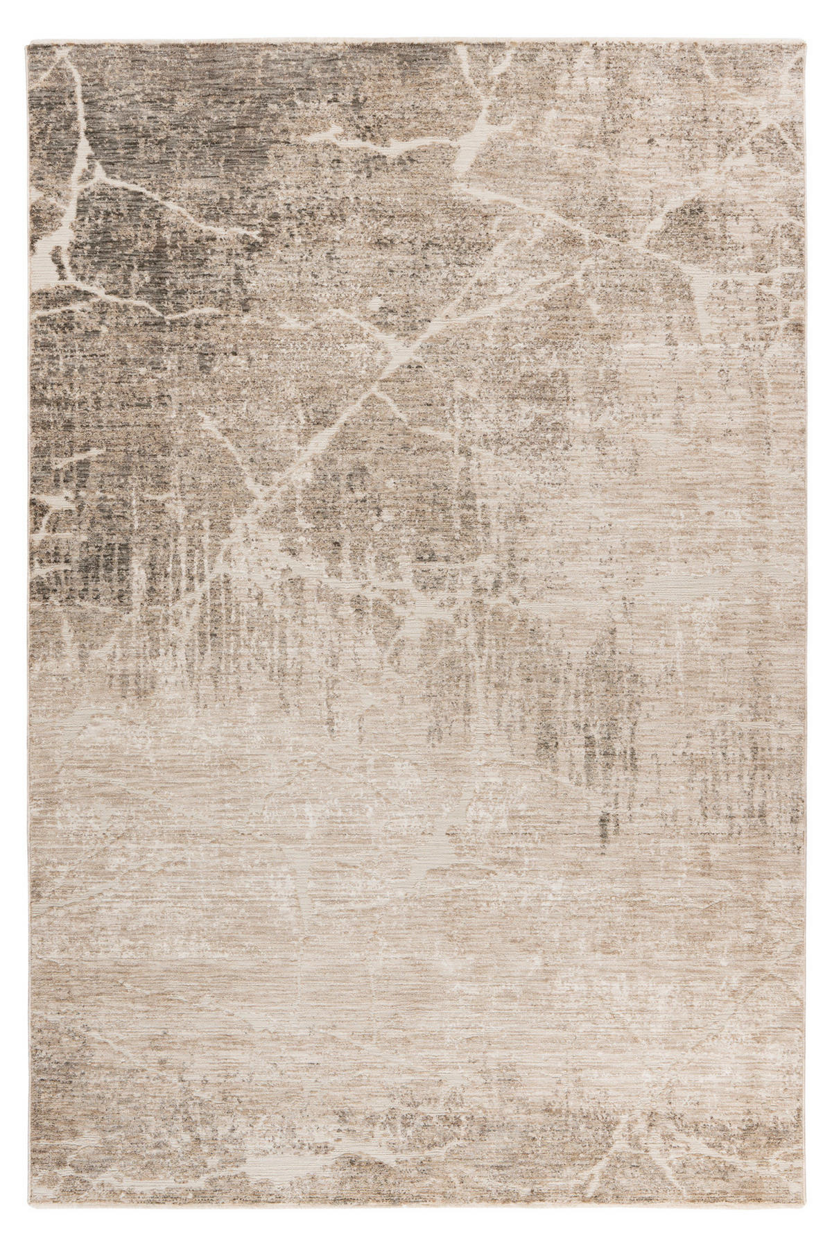 VINTAGE-TEPPICH 80/150 cm My Everest Beige  - Beige, Basics, Textil (80/150cm) - Obsession