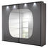 SCHWEBETÜRENSCHRANK in Grau, Hellgrau - Hellgrau/Grau, MODERN, Glas/Holzwerkstoff (233/214/62cm) - Carryhome SCHWEBETÜRENSCHRANK in Grau, Hellgrau - Hellgrau/Grau, MODERN, Glas/Holzwerkstoff (233/214/62cm) - Carryhome