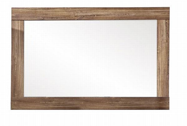 SPIEGEL 100/65/2 cm    in rechteckig  - Akaziefarben, LIFESTYLE, Glas/Holzwerkstoff (100/65/2cm) - Landscape