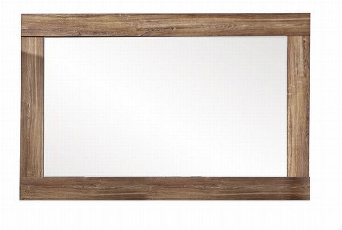 SPIEGEL 100/65/2 cm    in rechteckig  - Akaziefarben, LIFESTYLE, Glas/Holzwerkstoff (100/65/2cm) - Landscape