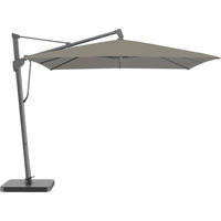 AMPELSCHIRM 400x300 cm Taupe  - Taupe/Anthrazit, Basics, Textil/Metall (400/300cm) - Glatz