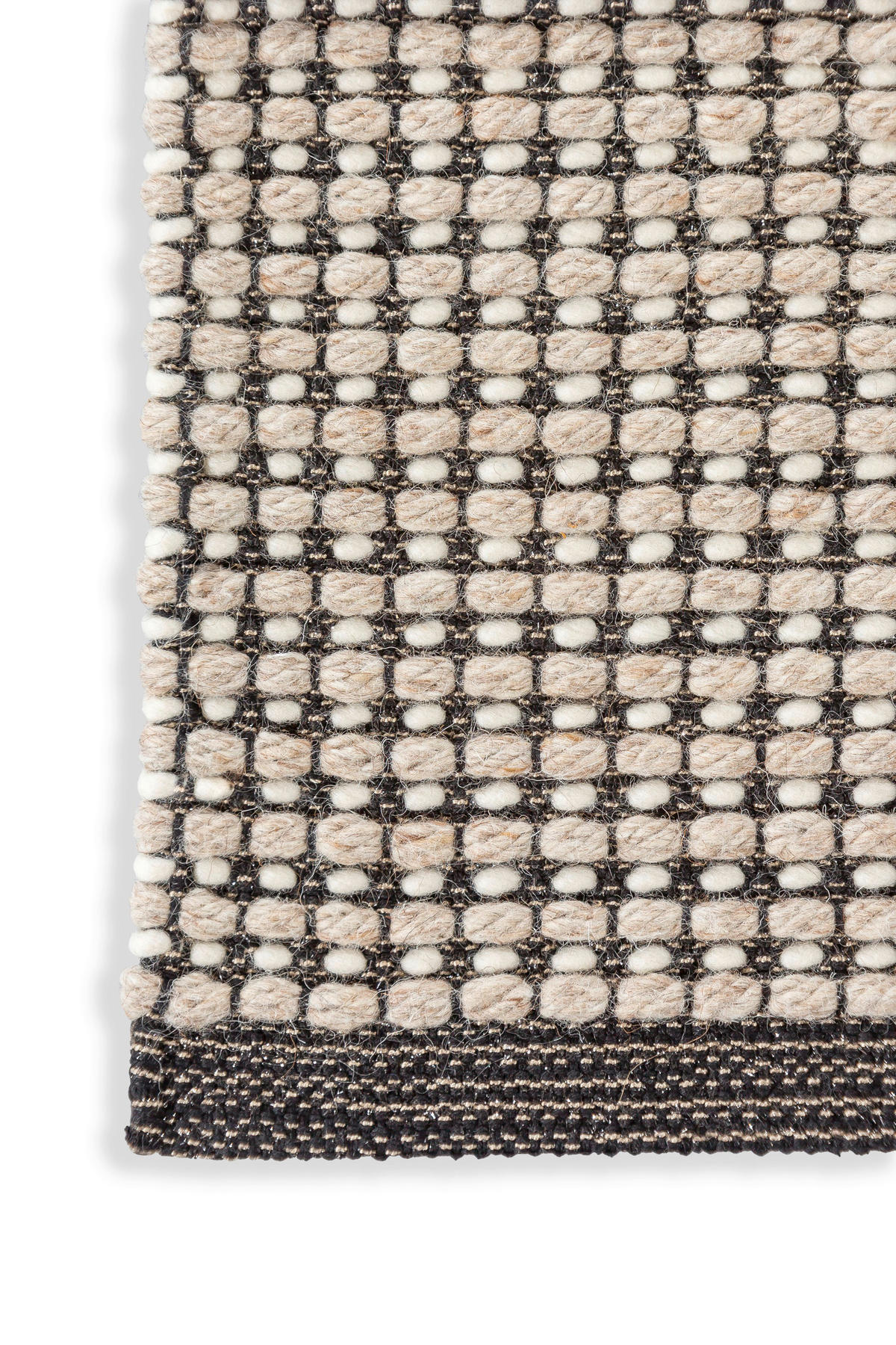 HANDWEBTEPPICH 140/200 cm Naska Grau  - Grau, KONVENTIONELL, Textil (140/200cm) - Schöner Wohnen